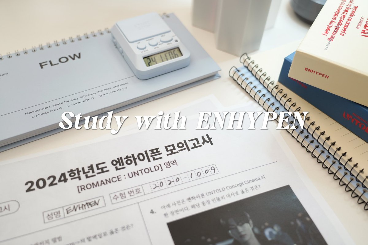 'Study with ENHYPEN' preview
#ENHYPEN #엔하이픈 #ROMANCE_UNTOLD_daydream