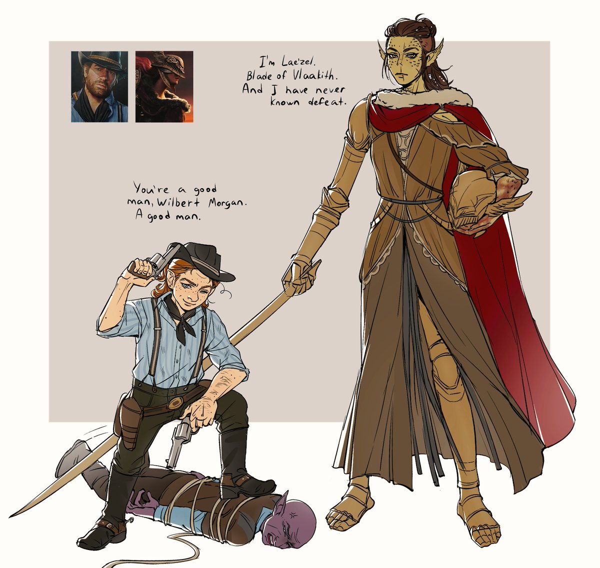 chmonsterpuree's tweet photo. Halloween costumes (or cosplay)🎃👻🦇💀🧡
#BaldursGate3 https://t.co/9hhEayD5td