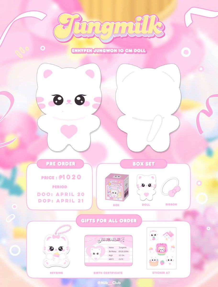 meowzft's tweet photo. wts lfb jungmilk 10 cm doll

— ₱950 + lsf
— complete inclusion
— on hand (nong oct. 7 lang dumating) 
— can do sdd 

nawalan na ng sparks 😞🙏🏻💔 https://t.co/Qd2hv3FeLB