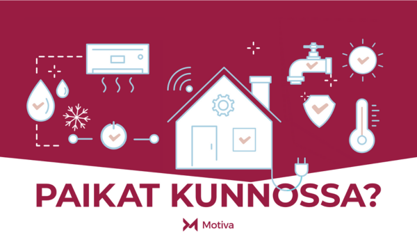 Nyt viimeistään on aika tarkistaa, että koti on valmiina talveen. Paikat kunnossa -tarkastulistalla on keskeiset huolto- ja ylläpitotoimet. Antaa tuulla ja tuiskuttaa, koti pysyy energiatehokkaasti lämpimänä ja viihtyisänä. Lue lisää ja lataa opas. #energianeuvonta