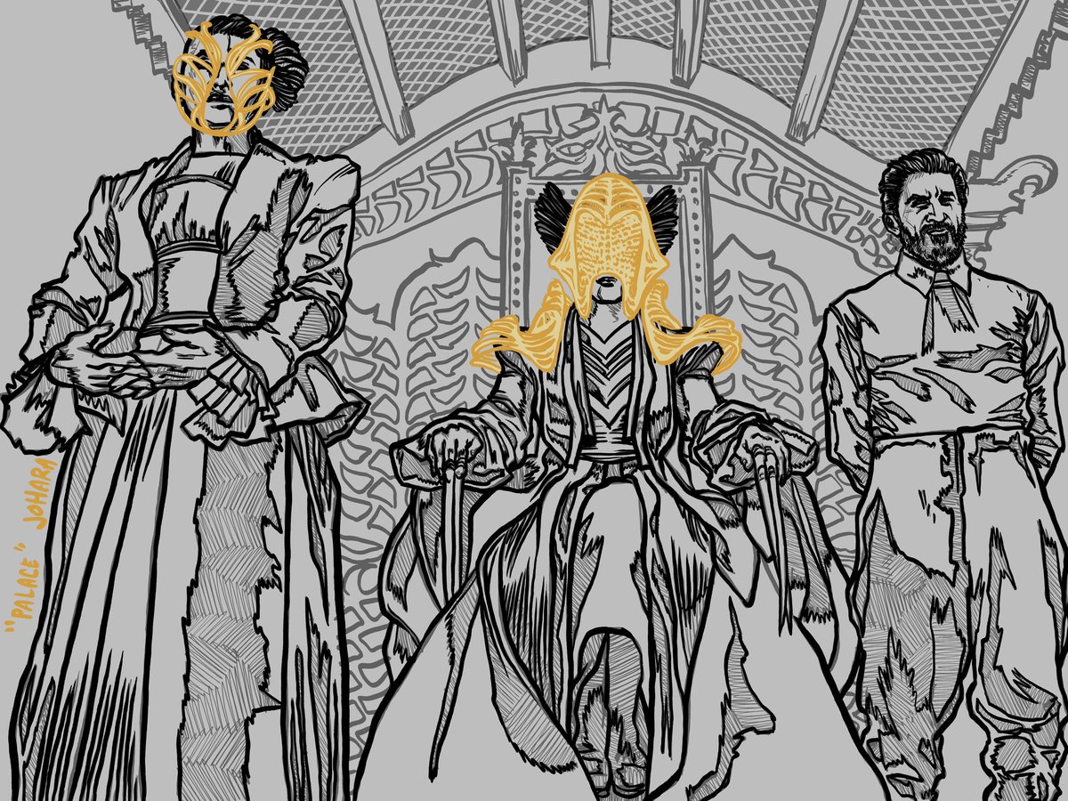 tWoTcast's tweet photo. #WoTtober day twentyseven “palace” #TwitterOfTime ...mobile palace? idk. i just wanted to draw suroth. https://t.co/gL4XdzJ6nG