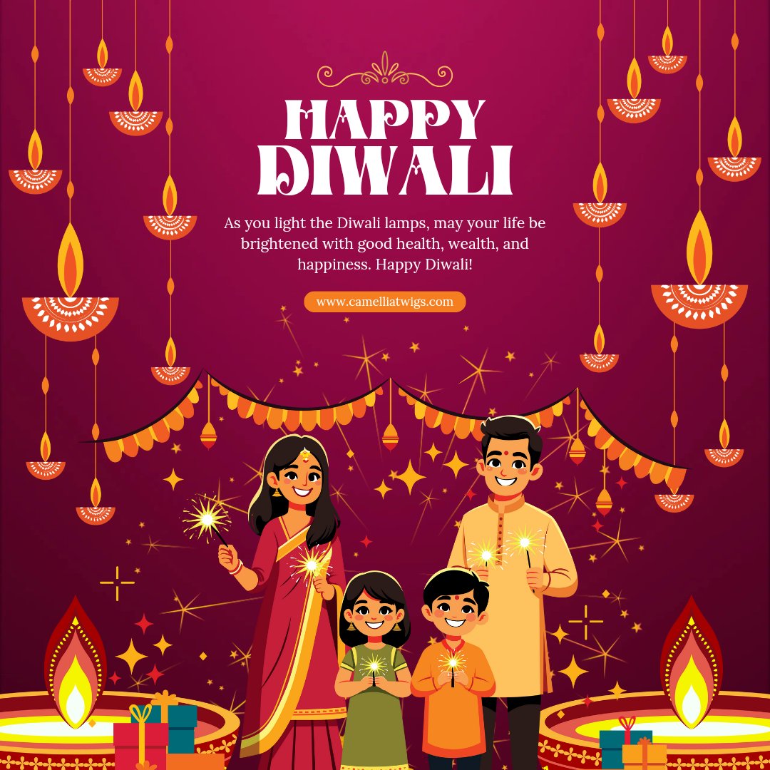 Happy Diwali 🪔🪔 Let's light it up together.
#diwali #Diwali2024 #Deepavali2024 #teaduo #chaiwalah #camelliatwigs #DiwaliCelebration #DiwaliSpecial