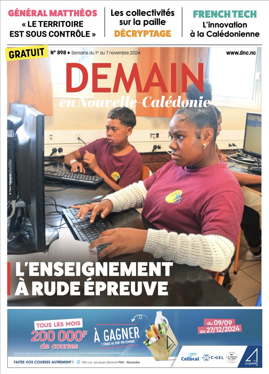 📒🖊️L’enseignement est au cœur de notre dossier de la semaine. Avec les émeutes, le secteur a été profondément bouleversé. Fermeture d’établissements, départs, déscolarisation, contraintes budgétaires… Comment envisager la rentrée 2025 ? Comment rassurer les professionnels ? ⤵