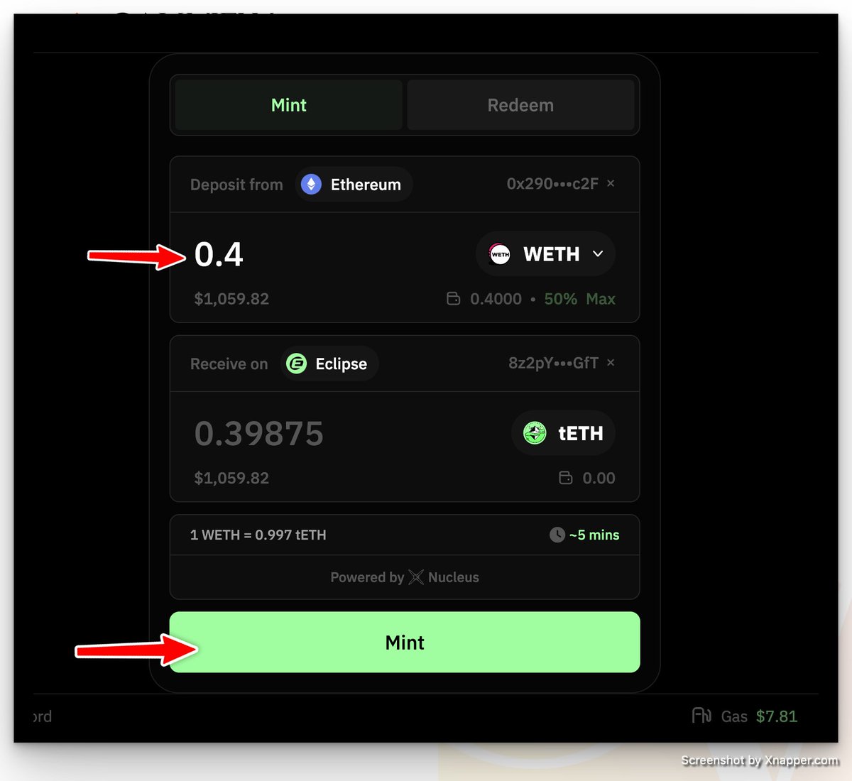 🃏 Hyperlane  X  Eclipse Interaction:
tETH : First Unified Restaking Token on Eclipse

We previously worked on Discord, Mints, WL from projects like ASC on Eclipse 

---🧮 Intro--- 
tETH (TurboETH) an Interchain wrap token on Hyperlane, is the First LRT on Eclipse 

New to
