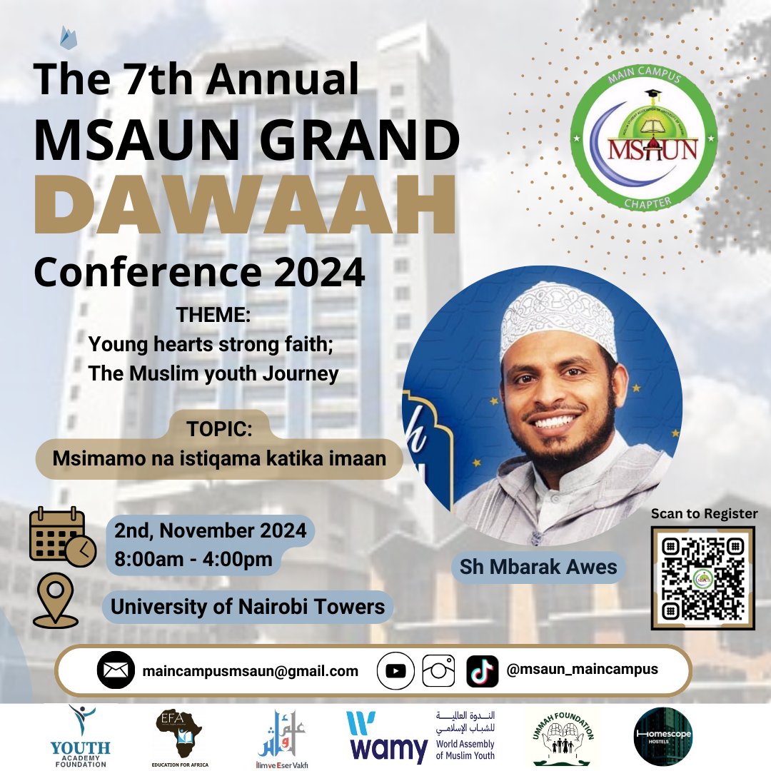 msaunmaincampus's tweet photo. The 7th Annual MSAUN Grand #DaawahConference2024 https://t.co/6pY86RijvH