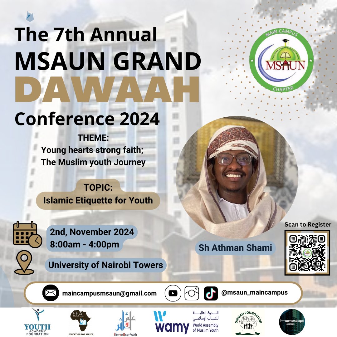 msaunmaincampus's tweet photo. The 7th Annual MSAUN Grand #DaawahConference2024 https://t.co/6pY86RijvH
