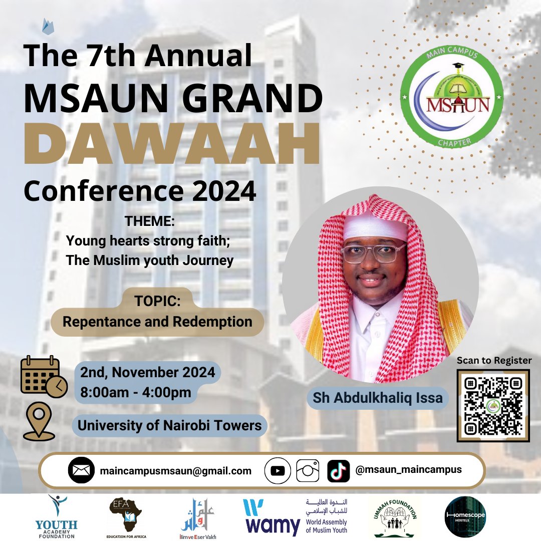 msaunmaincampus's tweet photo. The 7th Annual MSAUN Grand #DaawahConference2024 https://t.co/6pY86RijvH
