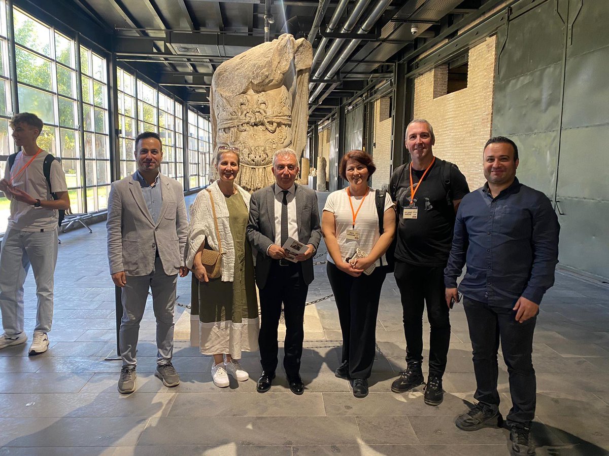 🔉We participated in the “Mobility of Restorators” work package of our “STEM IN THE MUSEUM” Erasmus project, in which we are a Belgian partner, hosted by our Turkish partner Adana Science and Arts Center.