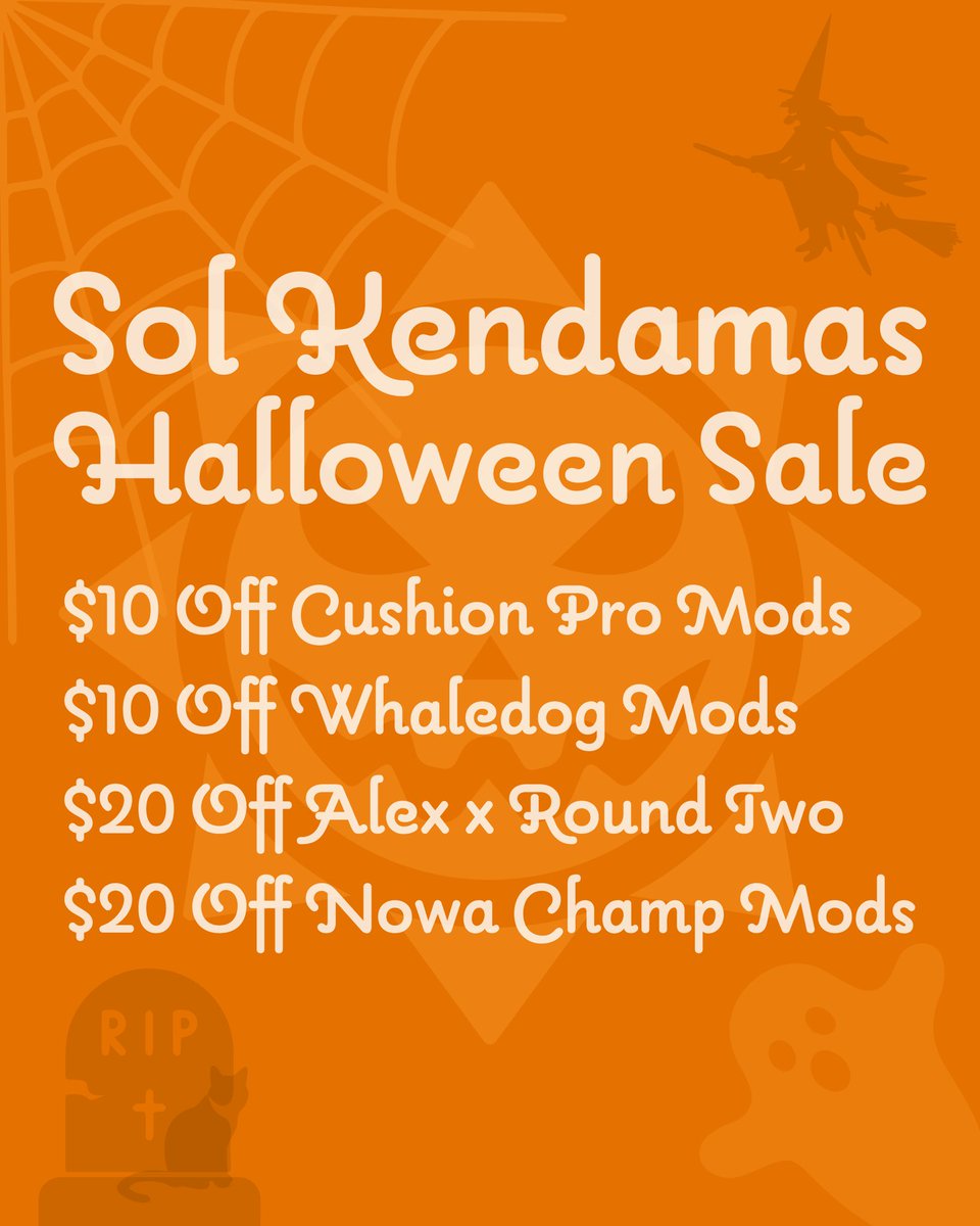 SolKendamas's tweet photo. $10 - $20 off select items in the store!! Only 2 more days before the sale ends ⏰ 

#kendama #solkendamas #けん玉 https://t.co/ng8EehJNpg