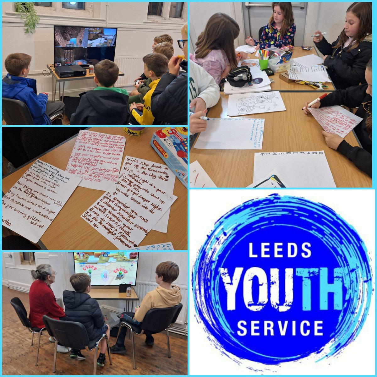YouthServiceLCC's tweet photo. More diversionary work taking place over the past week. #Youngpeople from our #Thorner Youth Club engaging in a range of fun activities whilst exploring the risks of ASB and importance of personal safety during the #Halloween    &amp; #Bonfire period.

#Youthwork 
#Harewood https://t.co/Q3hK4uHPCE