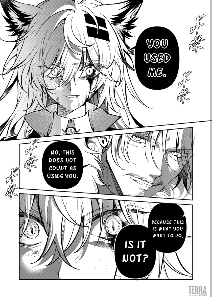phelres's tweet photo. 破碎; the TexLapp manga FINAL PART -- English Translation and typeset by me!

Please read disclaimers and will once again take down when official tl are out

Google Drive ver: https://t.co/8i3nuNeSrJ
PDF ver thank u to oomf again <3: https://t.co/PWtwEXNkwe

#Arknights #明日方舟 https://t.co/rrJFfIsVJT
