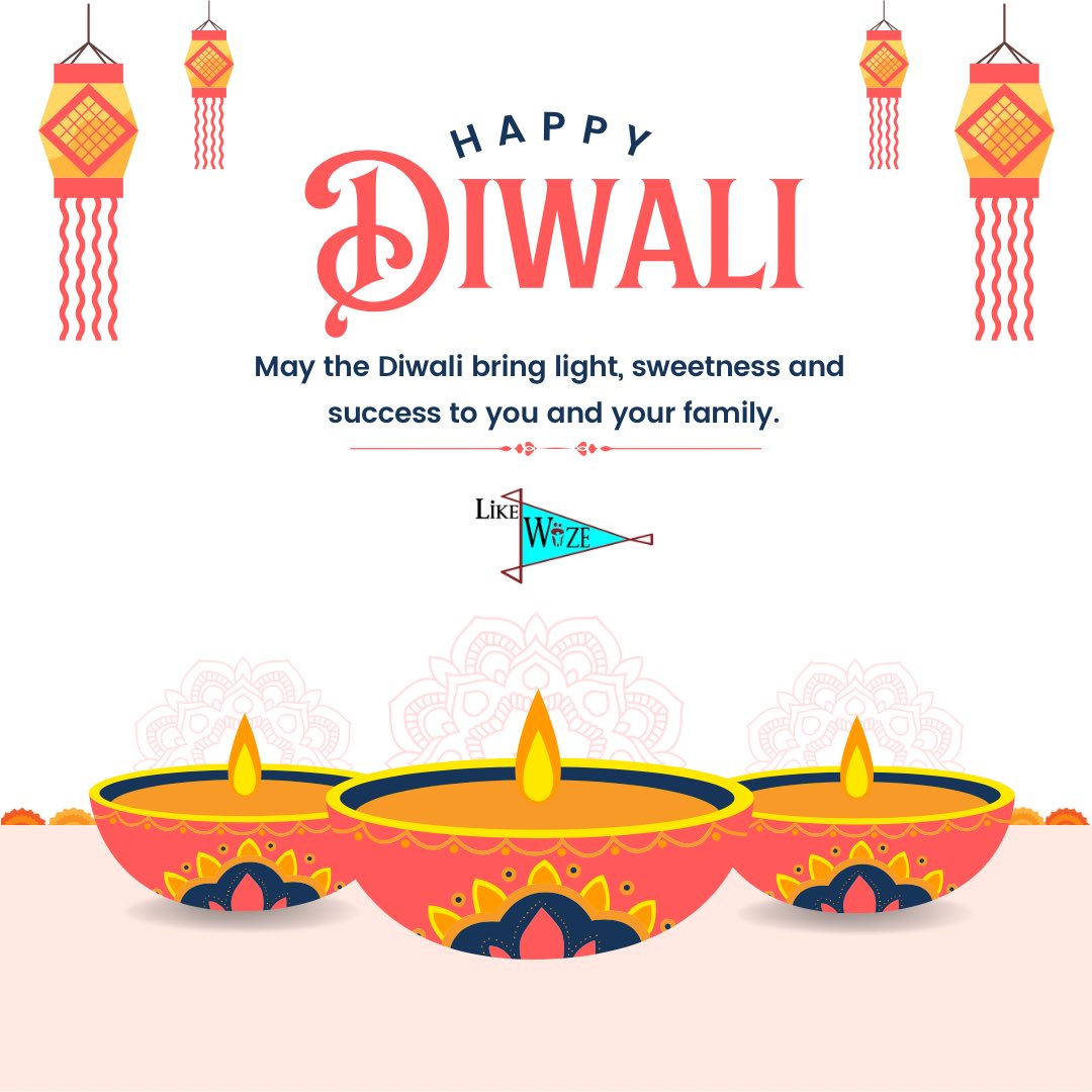 FenilK's tweet photo. ✨ Wishing everyone a joyful and prosperous Diwali! May this festival of lights bring success, happiness, and new opportunities for us all. Happy Diwali! ✨ #Diwali #FestivalOfLights #HappyDiwali #LikeWize https://t.co/qWrQzrx68q