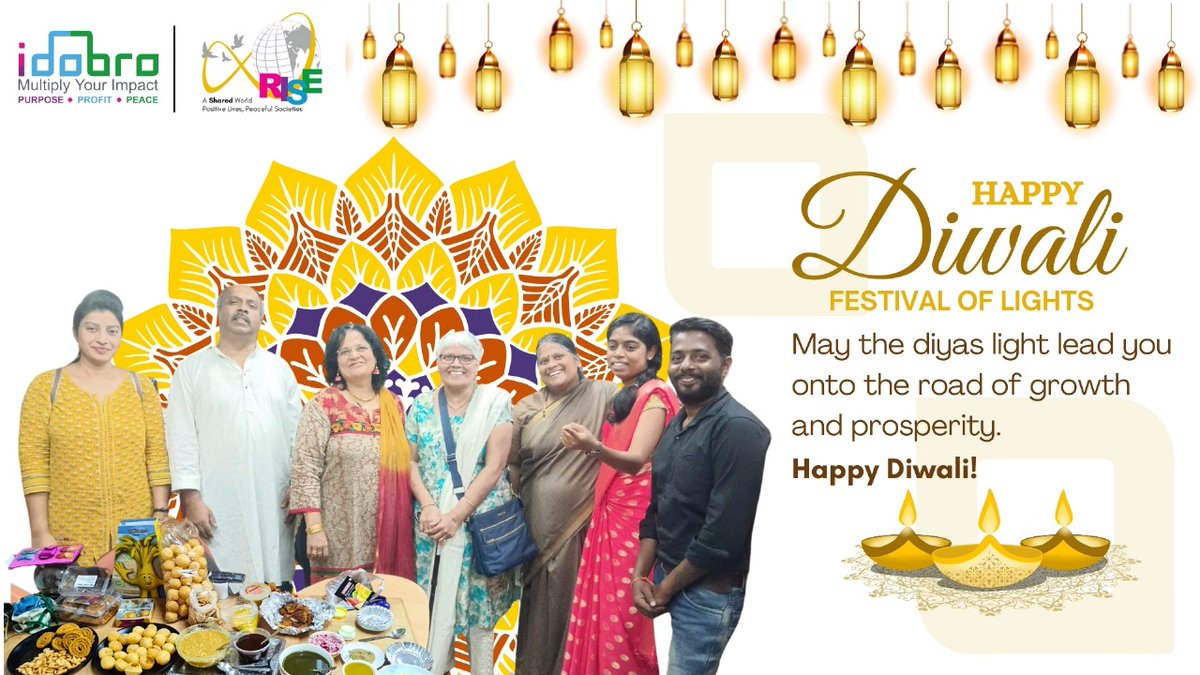 IdobroImpact's tweet photo. As the diyas shine bright, may they fill your heart with peace, your days with purpose, and your journey with growth.
Happy Diwali!
#DiwaliWishes #FestivalOfLights #IdobroImpact #RISEPECOWorld #Diwali2024 #FestivalOfLights #ImpactTogether #RISEInfinityF #HappyDiwali https://t.co/K0DWFFj0lu