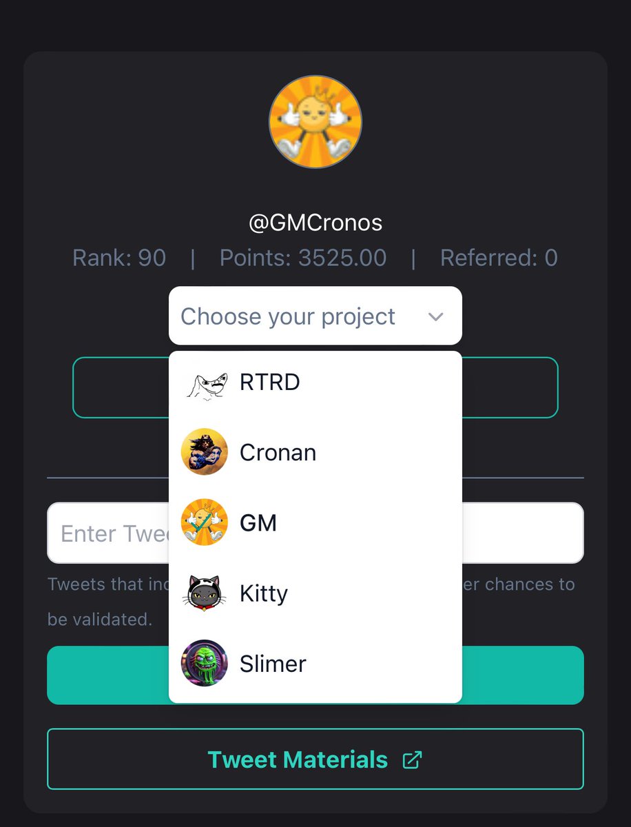 $GM Cronos tweet media