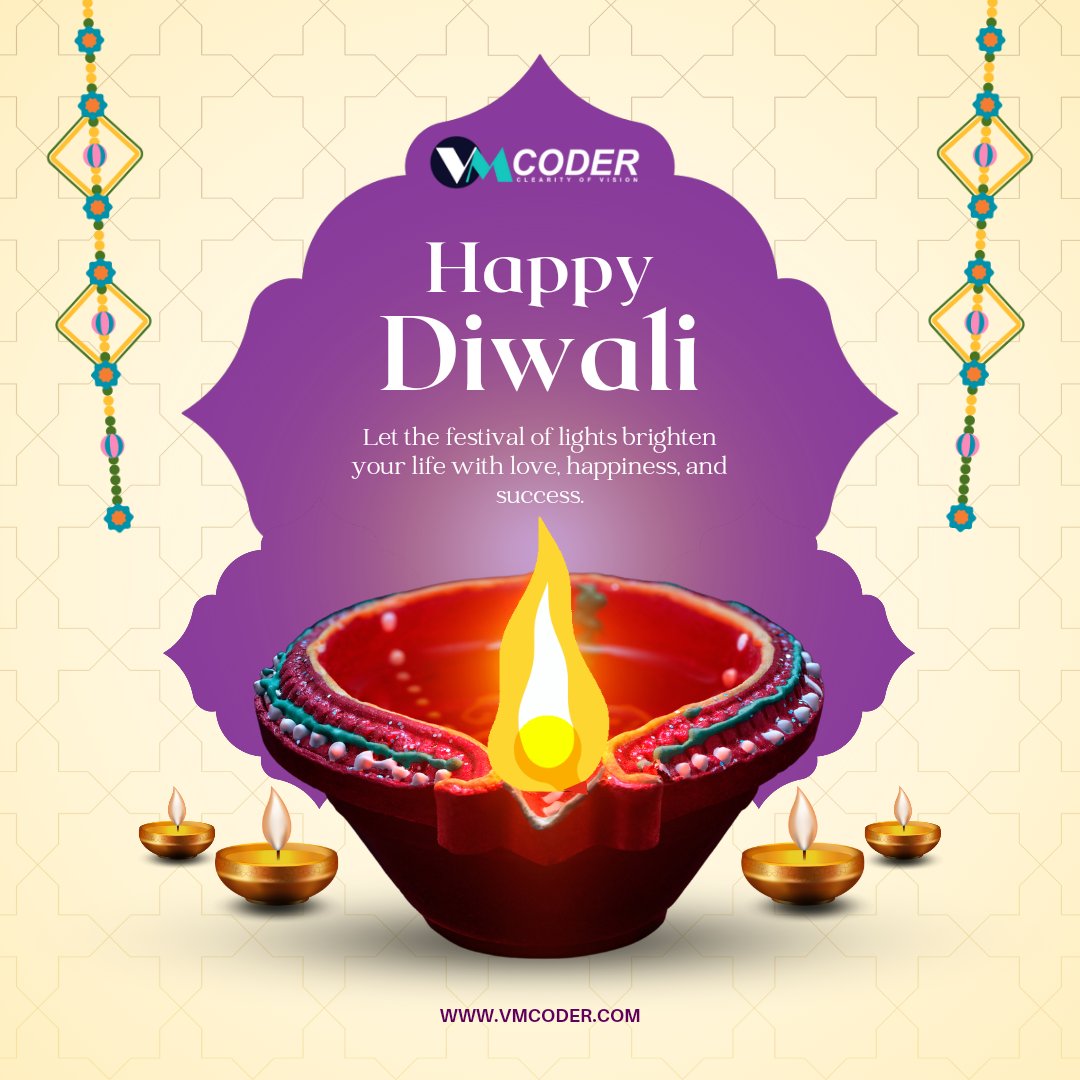 coder_vm's tweet image. "✨ Celebrating the festival of lights with joy, love, and endless sparkles. May this Diwali bring prosperity, peace, and happiness to all! 🪔🌟
 #HappyDiwali #FestivalOfLights #Diwali2024 #CelebrateWithLove #JoyAndProsperity #LightUpTheWorld #DiwaliVibes #FestiveSeason