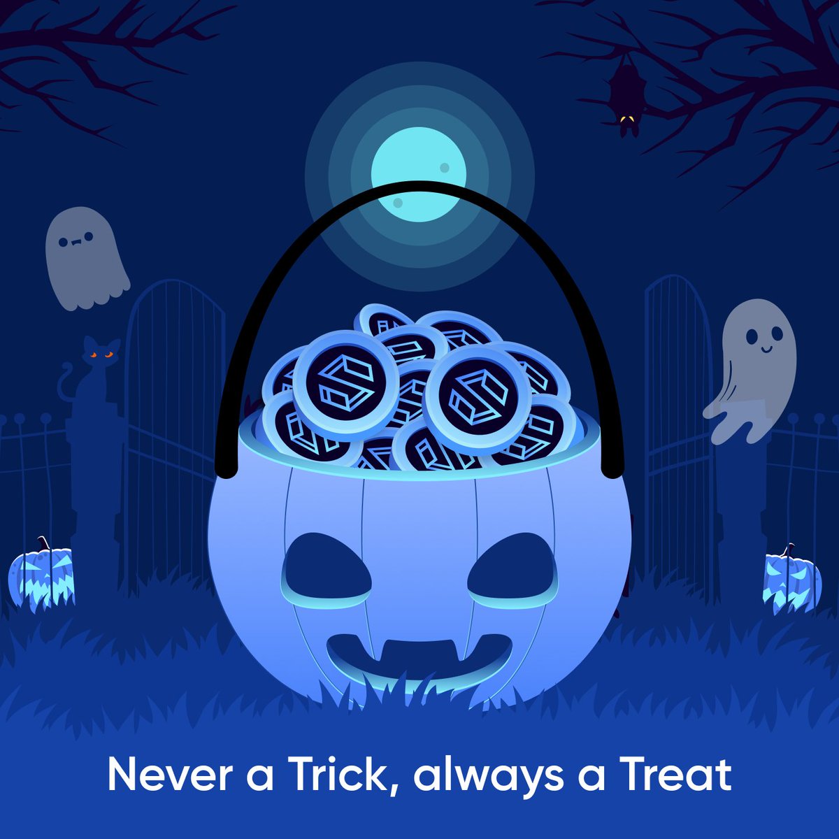 swan_chain's tweet image. Trick or Treats? 🍬🎃