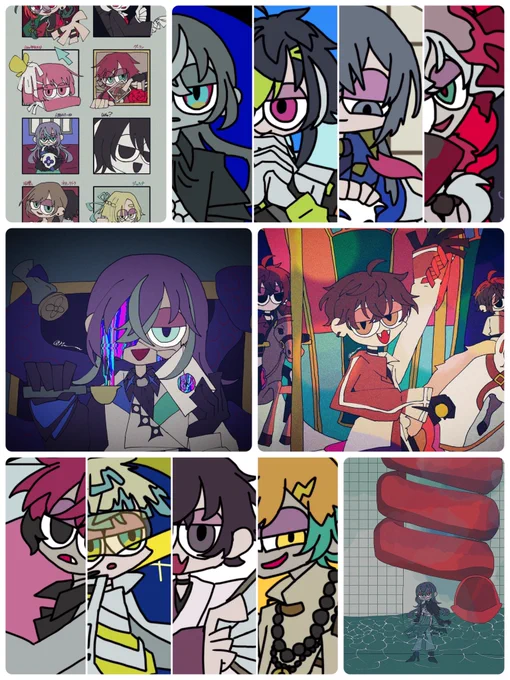 #今月描いた絵を晒そう
今月結構描いてる!!!!!
動画も作れたし楽しかったー☝️ 
