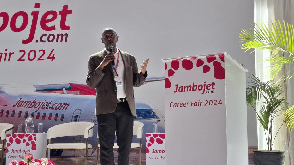 FlyJambojet's tweet image. Can’t make it to the Jambojet Career Fair in person? No problem. Join us live on YouTube and be part of the action. 🌐 Discover career opportunities, hear from industry leaders, and explore the world of aviation with us.

📺 Watch here : youtube.com/live/9kTP9D6eh… #BeMagenta