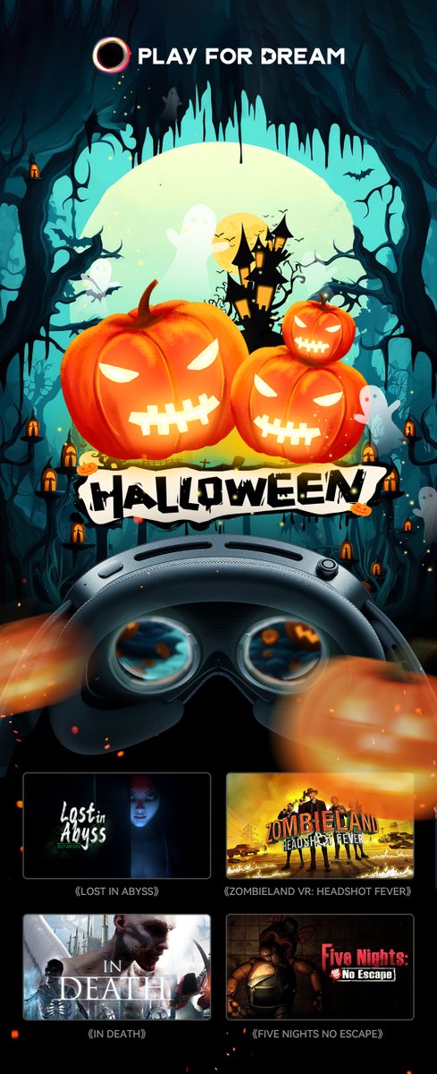 Play_for_dream's tweet image. 🎃 Ghouls, Ghosts &amp;amp; Games! 🎮💀
This Halloween, Play for Dream has the scares you’ve been waiting for! 👻👀 Which game will you conquer first? 👹🧛‍♂️
#HalloweenGaming #SpooktacularFun #PlayForDream