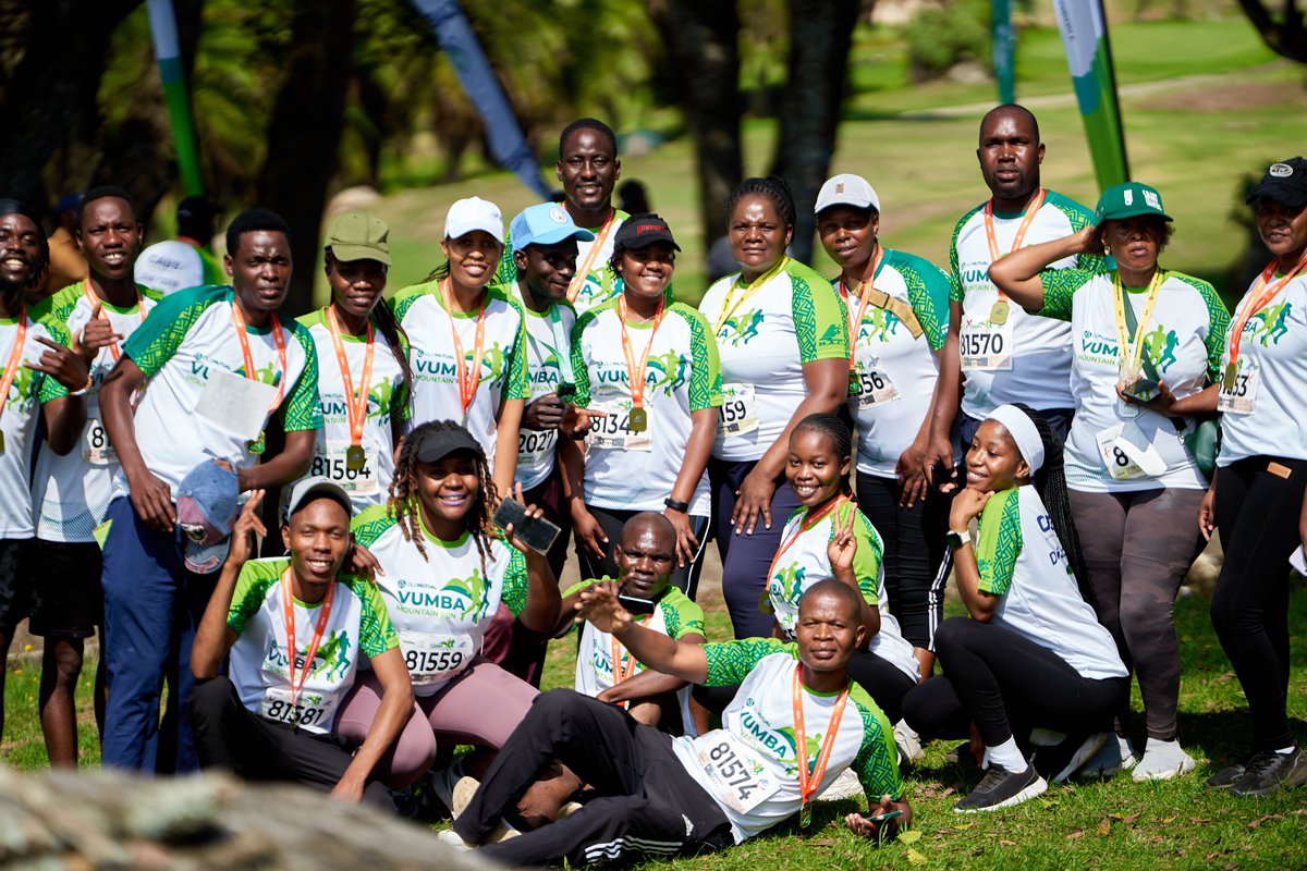 MSUASofficial's tweet photo. Thirty-seven  MSUAS staff members joined the Old Mutual Vumba Mountain Fun Run held  on Sunday, October 27, 2024, at Leopard Rock Hotel near Mutare.  Participants took on the scenic yet challenging 5km, 10km, and 21km  races. 
#oldmutualmarathon
#teammsuas
#mountainrun
#oldmutual https://t.co/h9aAEhbpop