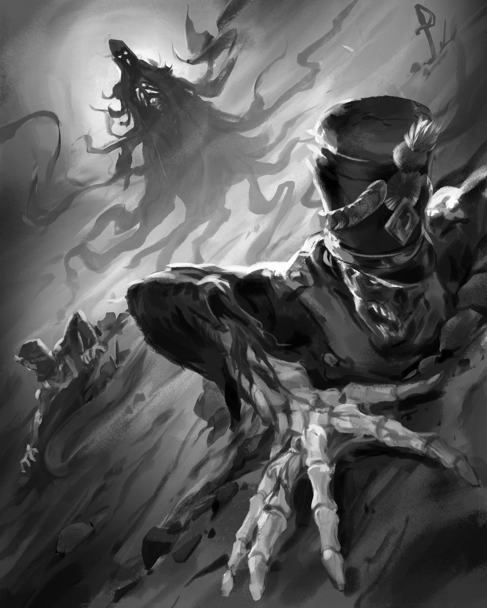 OspreyGames's tweet photo. 🎃🎃 Happy Halloween !!

We're celebrating spooky season with a first look at some 😱 *spine-chilling* 😱 @brainbugdesign art from next month's supplement for our Napoleonic gothic horror wargame, The Silver Bayonet: Italy: The Shades of Calabria.

💀 28.11.2024 // 11.26.2024. https://t.co/Jq4ddMKoX4