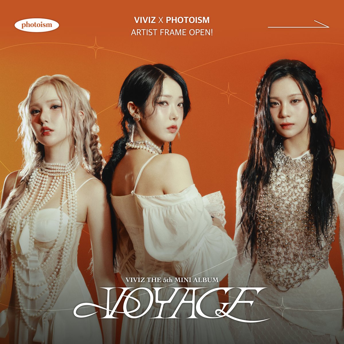 photoism_kr's tweet photo. PHOTOISM X VIVIZ
ARTIST FRAME OPEN !

💜 VIVIZ 미니 5집 [VOYAGE] 축하해 💜

Na.V는 조켔다 … ..
짱비지가 준비한 미니 5집
그리고 포토이즘 프레임도 만나볼 수 있어서 .. 🦋

포토이즘 관계자도 짱비지 응원중 🌷

📆 11/7 - 12/8 https://t.co/ZqN8s0UsY5