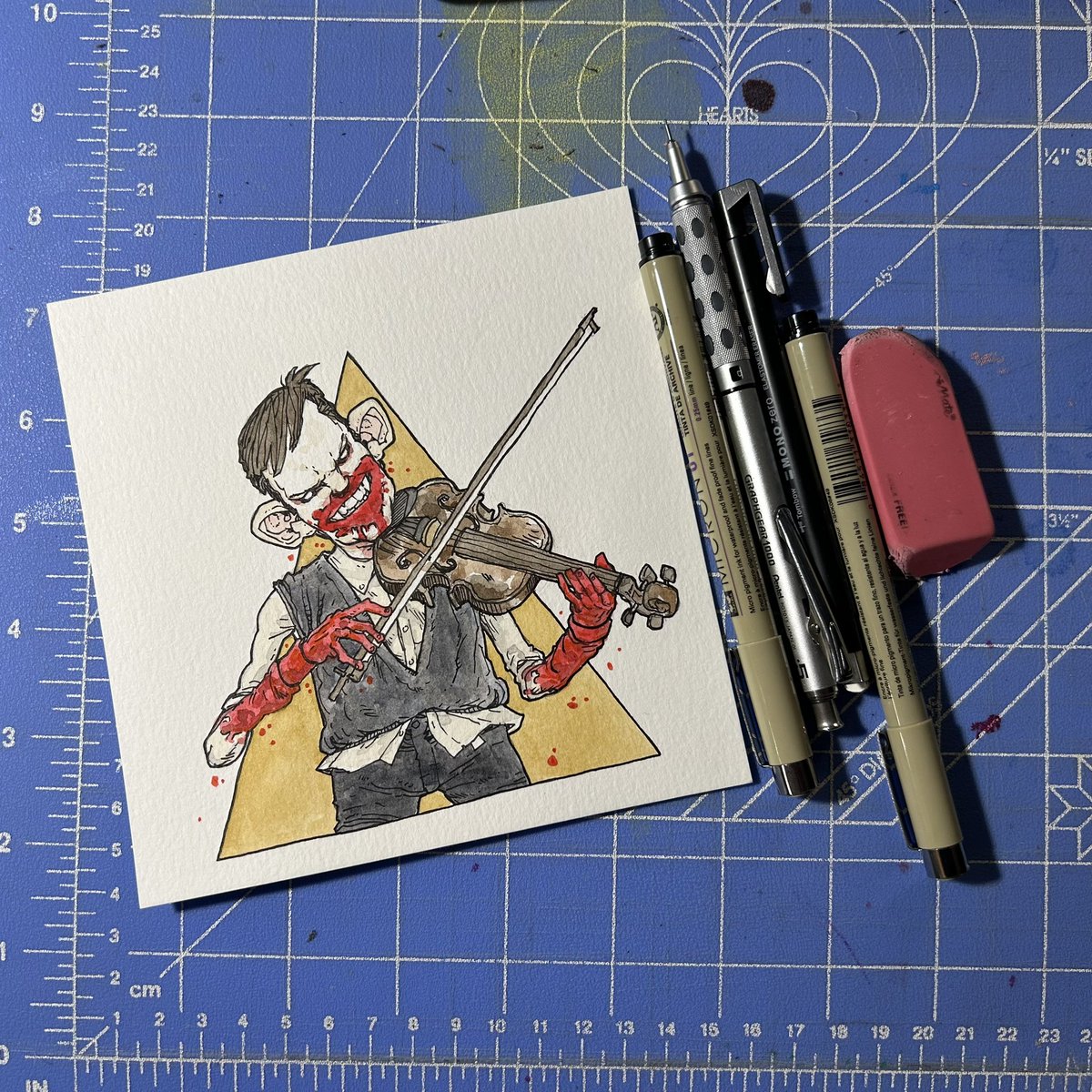 X blows. I think fucking with all you crypto dorks got my drawin ass shadow banned. If you enjoy this post why not do me a big fat greasy favor and take a break from your fast food fight vids and only fans tease ads and share and like this vamp doodle.