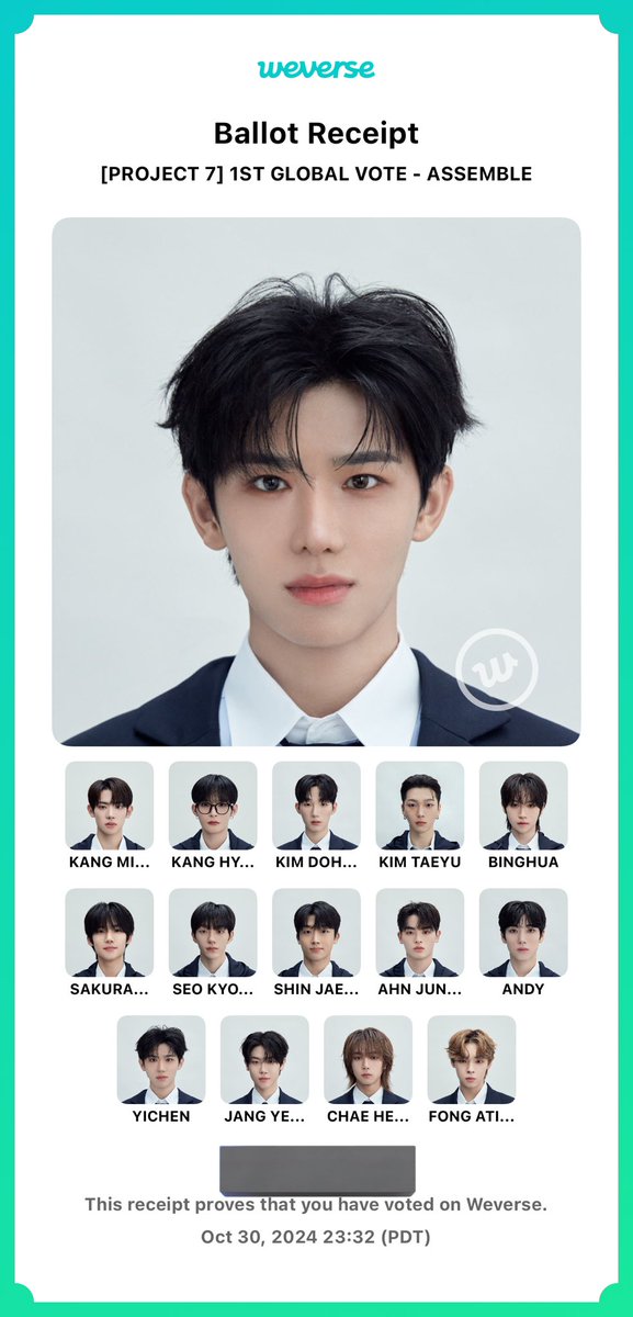 yichenproject7's tweet image. Daily reminder to vote for #YICHEN on #PROJECT7 !!!! Y'all better vote........ 👏👏