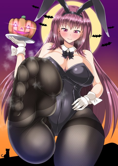 「おかしてくれなきゃいたずらするぞ?」と足裏でいたずらしようとするハロウィン師匠(ˇωˇ)
#ハロウィン #FGO 