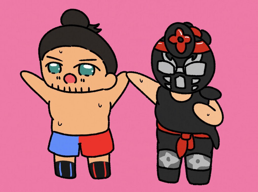 nokko_noko_'s tweet photo. 今日の試合えぐいかっこよかった
ニンジャボムで決まるのが1番嬉しい🥷💕
#njpw
#TheDKC
#ニンジャ・マック https://t.co/eozNjRFC8S