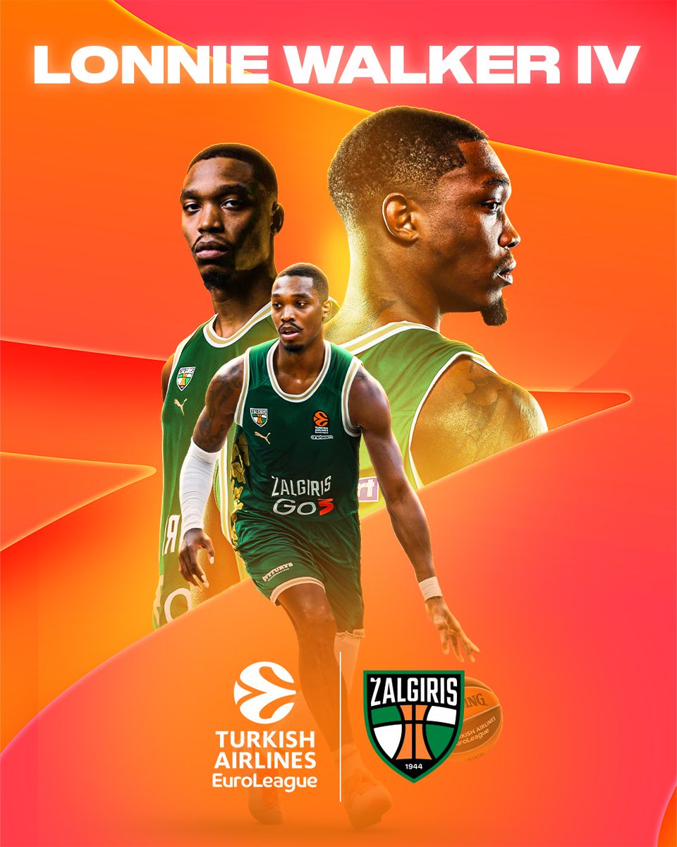 Turkish Airlines EuroLeague (@euroleague) on Twitter photo .<a href="/bczalgiris/">BC Zalgiris Kaunas</a> sign <a href="/lonniewalker_4/">Lonnie Walker IV</a> ✍️
A great start to the season just got EVEN better 👀
#EveryGameMatters .<a href="/bczalgiris/">BC Zalgiris Kaunas</a> sign <a href="/lonniewalker_4/">Lonnie Walker IV</a> ✍️
A great start to the season just got EVEN better 👀
#EveryGameMatters