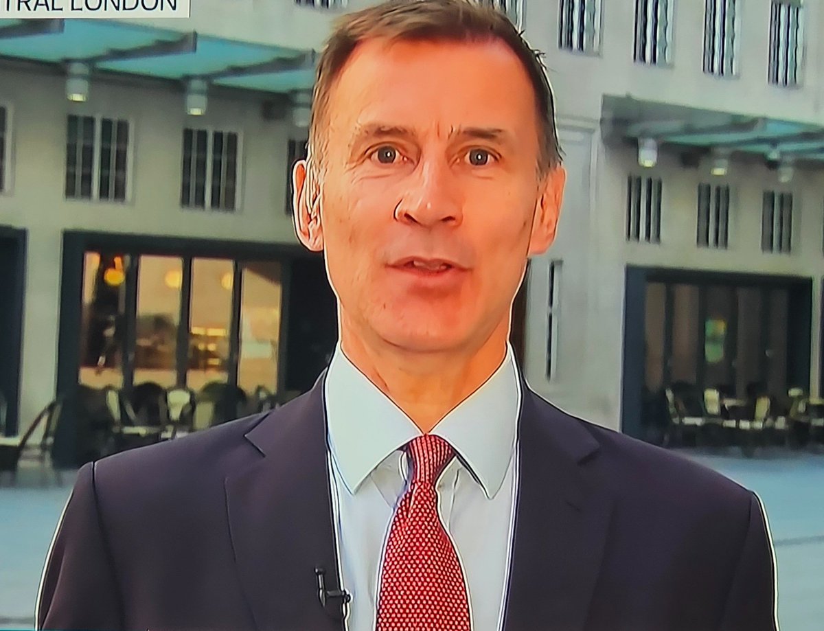 Thomas Standfield (@tstandfield1789) on Twitter photo Why is someone who lied to the OBR, lied to Parliament, and lied to the British people, still appearing on TV and radio to spread his deceit and poison?
<a href="/Jeremy_Hunt/">Sir Jeremy Hunt MP</a> <a href="/Conservatives/">Conservatives</a>
Because the Tory establishment is closing ranks.
<a href="/BBCNews/">BBC News (UK)</a> <a href="/BBCr4today/">BBC Radio 4 Today</a> <a href="/GMB/">Good Morning Britain</a> <a href="/SkyNews/">Sky News</a> Why is someone who lied to the OBR, lied to Parliament, and lied to the British people, still appearing on TV and radio to spread his deceit and poison?
<a href="/Jeremy_Hunt/">Sir Jeremy Hunt MP</a> <a href="/Conservatives/">Conservatives</a>
Because the Tory establishment is closing ranks.
<a href="/BBCNews/">BBC News (UK)</a> <a href="/BBCr4today/">BBC Radio 4 Today</a> <a href="/GMB/">Good Morning Britain</a> <a href="/SkyNews/">Sky News</a>