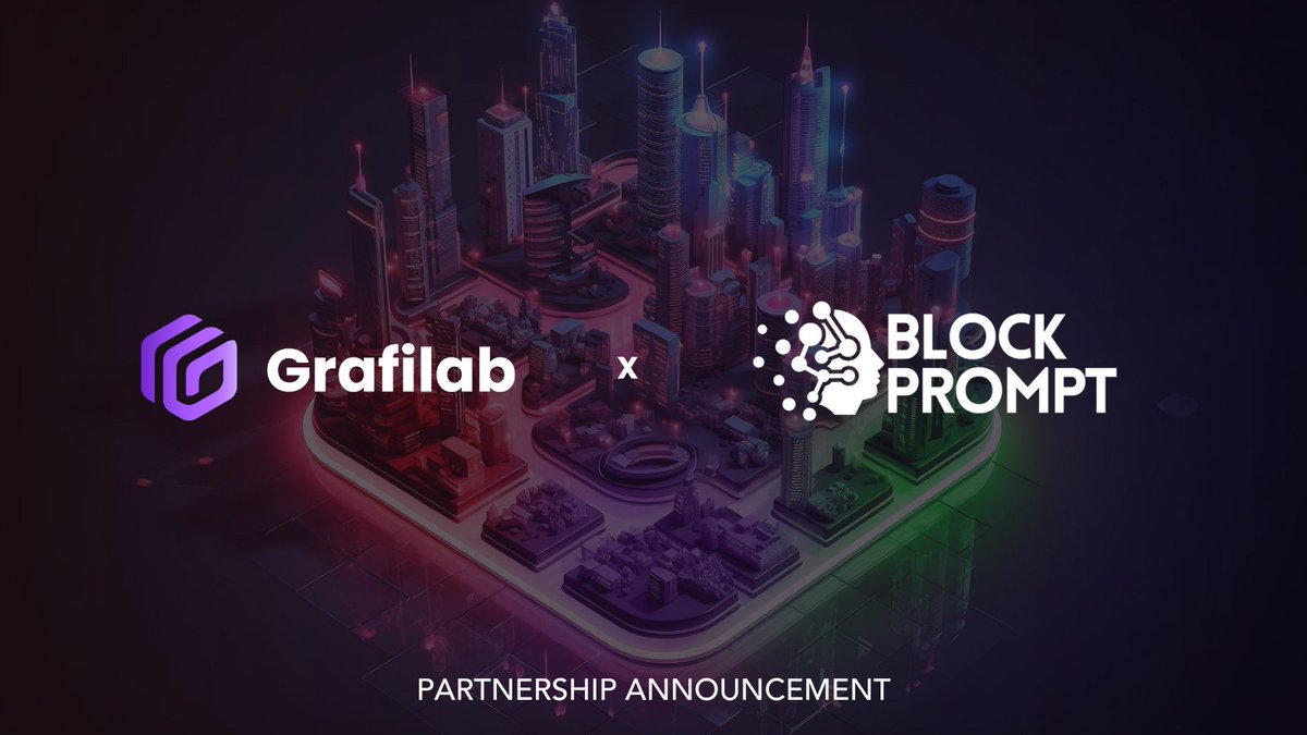Metavers_Worlds's tweet image. ☄️ @Grafilab_io has partnered with @Blockprompt to enhance support for AI applications. 

🤝 This collaboration aims to improve #Blockprompt's AI-driven prompt generation, resulting in faster and more efficient content creation for users.

🚨 #BlockPrompt is transforming Web3 by