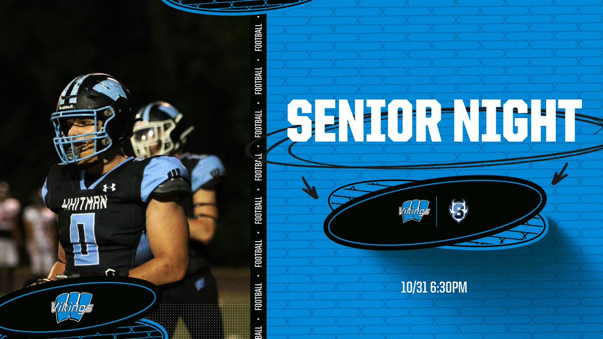 Whitman Sports (@wwhsathletics) on Twitter photo Our football team is taking on Springbrook tonight at 6:30pm on Senior Night. Senior recognition will take place before the game. Tickets at gofan.co/event/1611158?… Go Vikes! <a href="/WWHS_Bethesda/">Walt Whitman High School</a> Our football team is taking on Springbrook tonight at 6:30pm on Senior Night. Senior recognition will take place before the game. Tickets at gofan.co/event/1611158?… Go Vikes! <a href="/WWHS_Bethesda/">Walt Whitman High School</a>