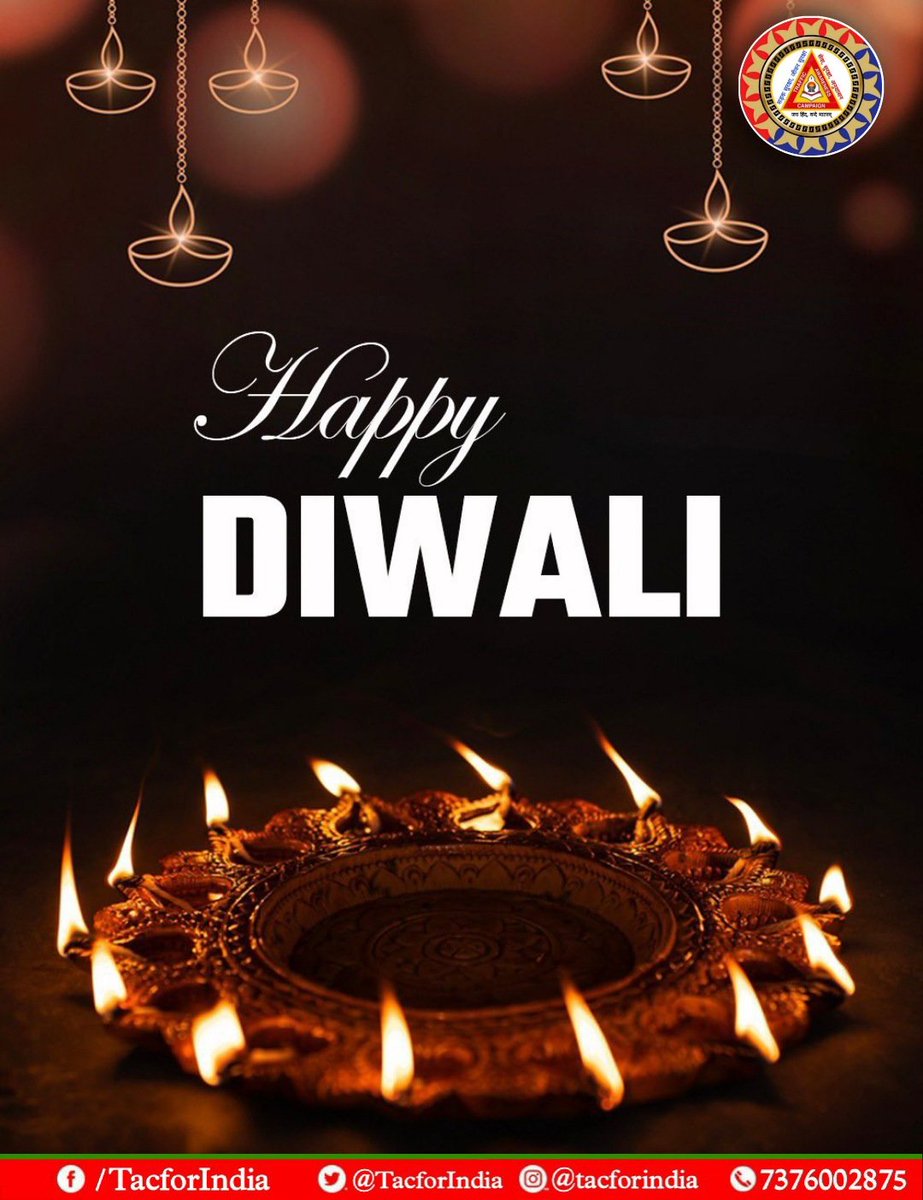 TacforIndia's tweet photo. दीपावली की हार्दिक शुभकामनाएँ!

आइए, इस पावन पर्व पर हम सब मिलकर समानता, न्याय और समृद्धि का दीप जलाएँ। हर घर में खुशहाली और हर जीवन में उजाला फैले, यही हमारी कामना है।

सप्रेम,
यातायात जागरूकता अभियान 
#HappyDiwali https://t.co/W6RG8jiqTd