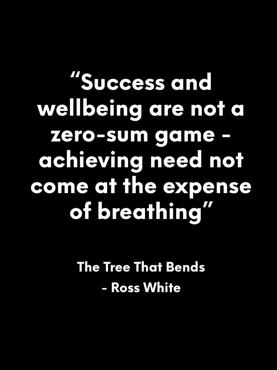 RossGWhite's tweet photo. Amidst all the sacrifices you are making, you don’t have to compromise on your physical and emotional wellbeing.
#TheTreeThatBends #BeMoreTree 🌳 #WinWell #Thrive #Wellbeing #Performance #PsychologicalFlexibility #Mindfulness #Resilience #StayFlexible #FlexibleMind https://t.co/KY2282Ete5