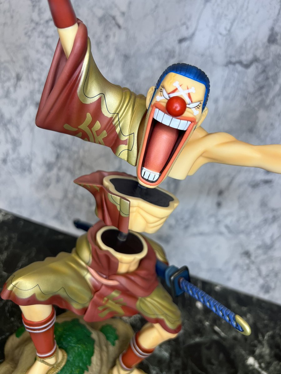 mune58935646's tweet photo. ✨ワシのおすすめ✨
DPCF ONE PIECE DX
バギー サムライVer.

DPCFシリーズ第10弾で
サムライVer.では第2弾✨
扉絵の着物姿でバラバラの能力再現した大胆なポージングがよきよき✨
表情の再現度も高く躍動感あふれた姿が忠実に再現されていてよき✨

#ONEPIECE #DPCF #バギー https://t.co/LLSngTKzRT