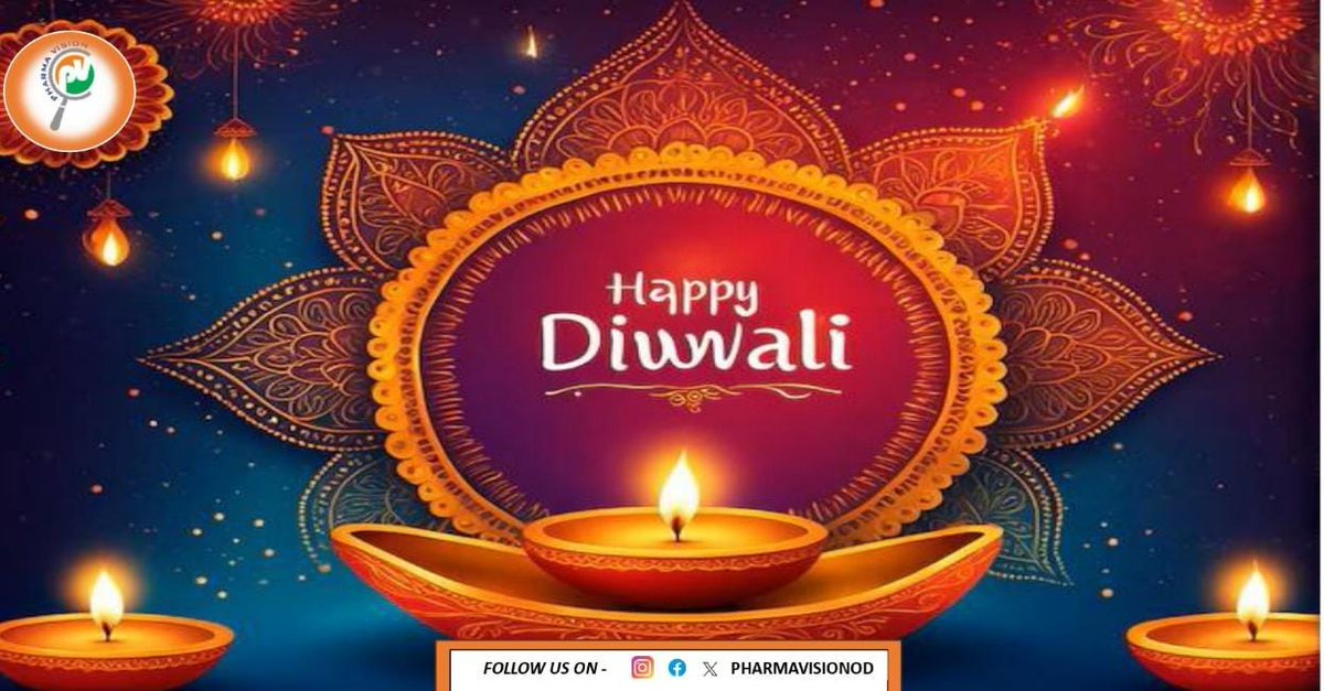 Parthajitprusty's tweet photo. May the divine light of Diwali spread into your life peace, prosperity, happiness, and good health. Happy Diwali.
#HappyDiwali #PharmaVisionOdisha https://t.co/zmL40gFrSV