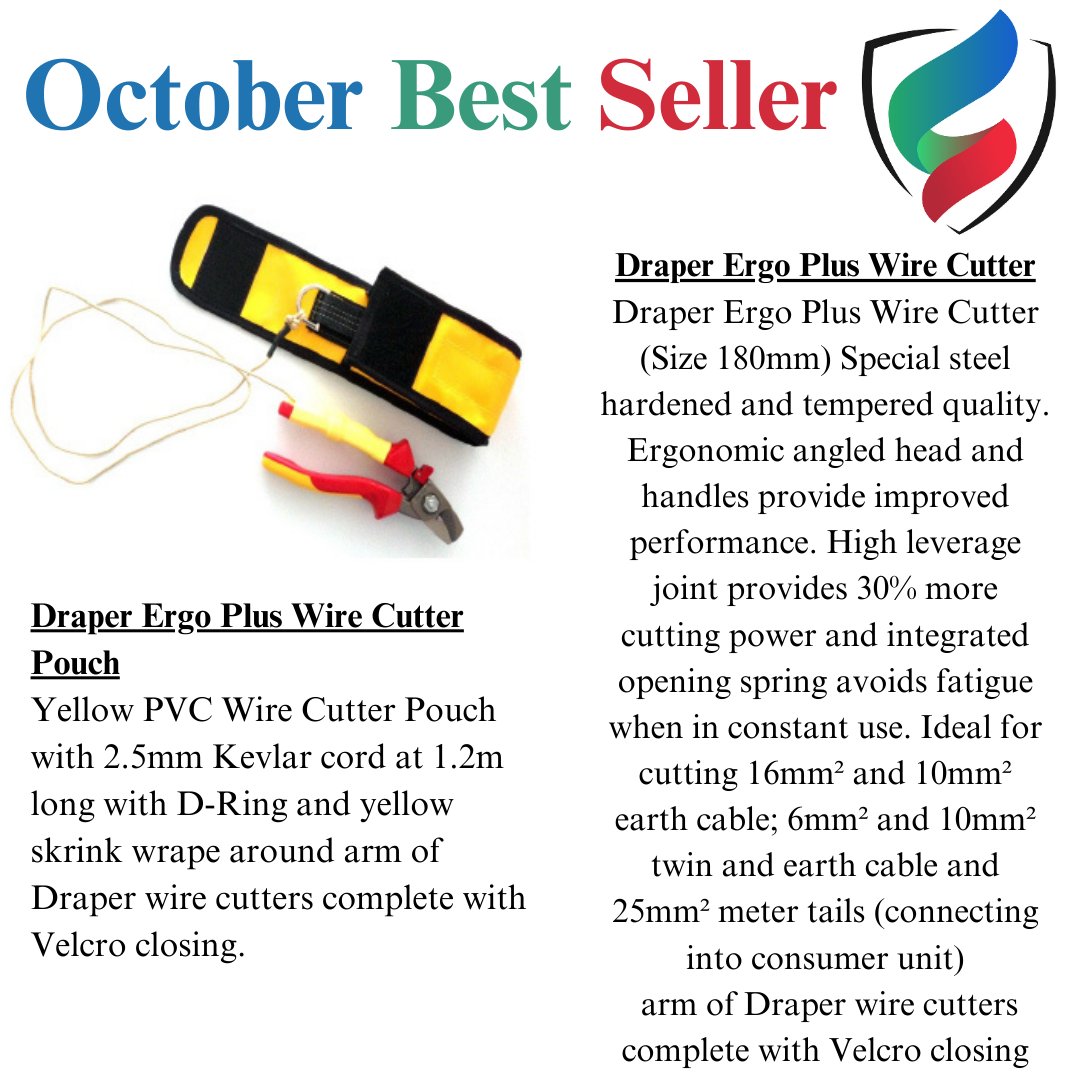 This month, Speeding’s best seller was the wire cutters in yellow pouch.

💡Our wire cutters come with our PVC wire cutter pouch.
💡The wire cutter pouches come complete with velcro closing.
💡The wire cutters have an ergonomic angled head and handles which improves performance.