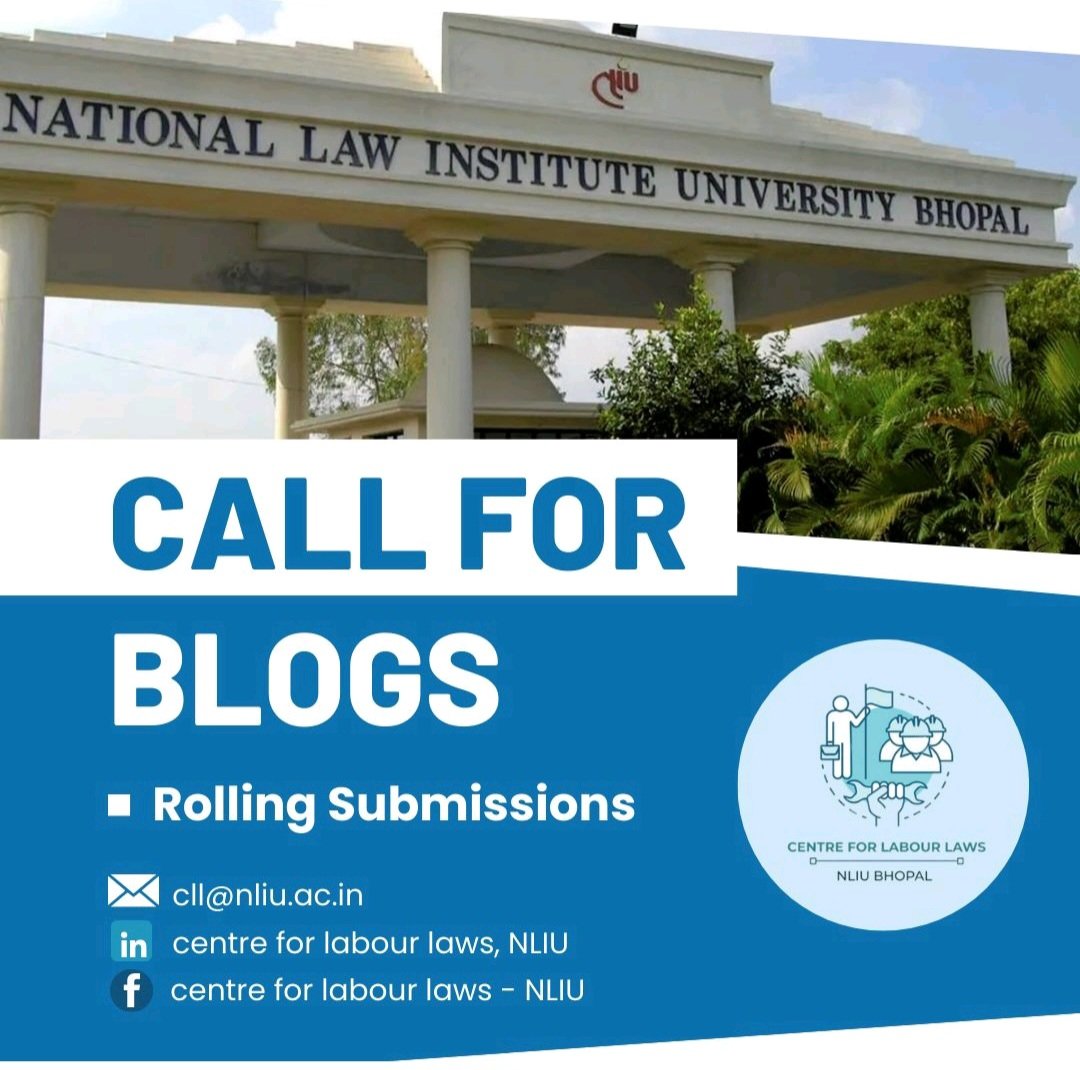 Centre for Labour Laws, NLIU tweet media