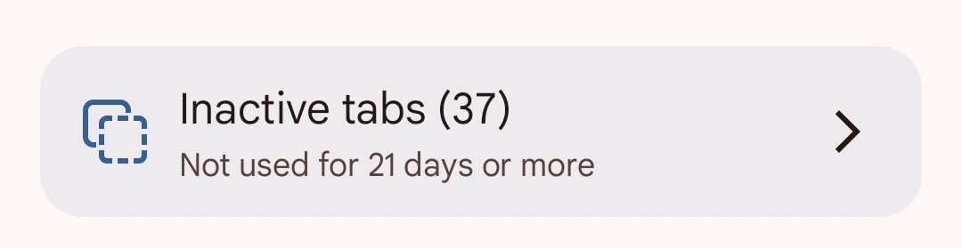 But those are my emotional support tabs