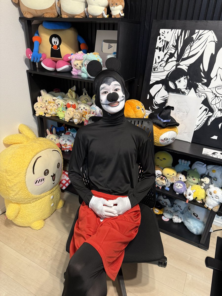 yohdayo's tweet photo. ハッピーハロウィン🎃 https://t.co/BySG5xAikn