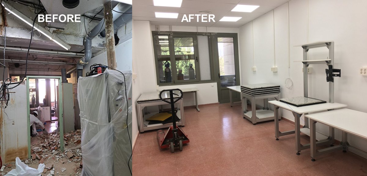 Multi-Scale Thermal Engineering (MTE) (@scalemte) on Twitter photo Our new lab for electrical and thermal characterization of 2D materials is ready! Long time waited! Special thanks to the director, vicedirector and the maintenance team of <a href="/icmm_csic/">Instituto de Ciencia de Materiales Madrid - CSIC</a> who made it possible! Our new lab for electrical and thermal characterization of 2D materials is ready! Long time waited! Special thanks to the director, vicedirector and the maintenance team of <a href="/icmm_csic/">Instituto de Ciencia de Materiales Madrid - CSIC</a> who made it possible!