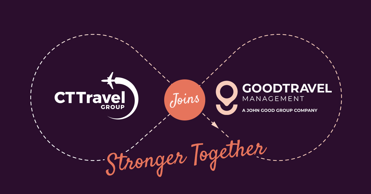 We are excited to announce that CT Travel Group is merging with <a href="/GoodTravelUK/">Good Business Travel</a> to establish a new £85m turnover travel group! This partnership aims to enhance our growth in Business Travel, Incentives, Groups &amp; Events, Trade Missions, and Leisure Travel: bit.ly/4fmAZsS