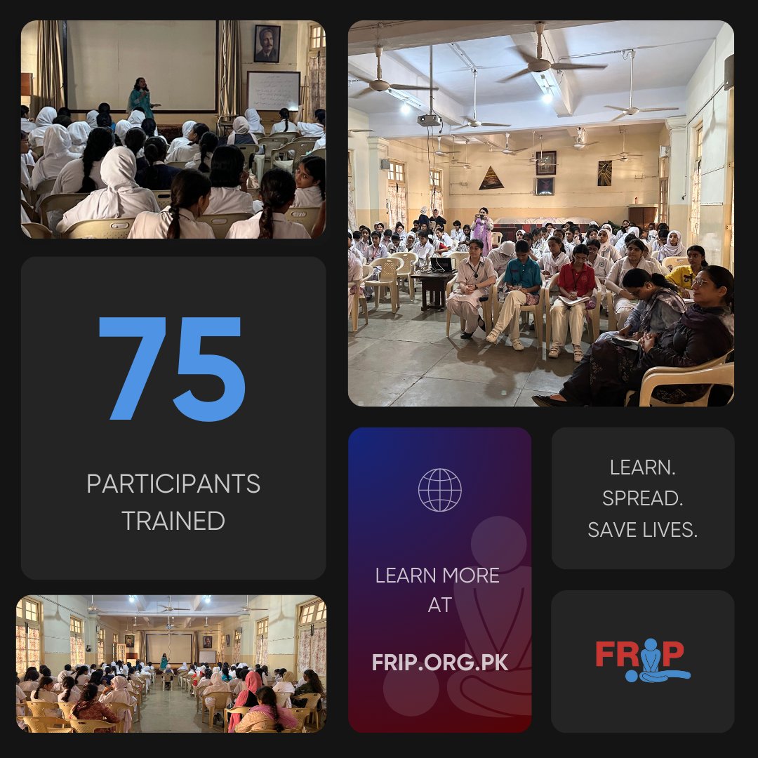 FRIP's Education Department conducted an on-ground workshop for the students of Mama Parsi Girls' Secondary School on October 3rd, 2024.