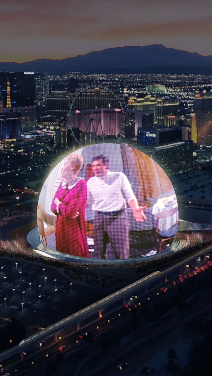 jonhaeffele's tweet photo. This Halloween I'm watching Rosemary's Baby on the Las Vegas Sphere. https://t.co/Juzkc7rP1T