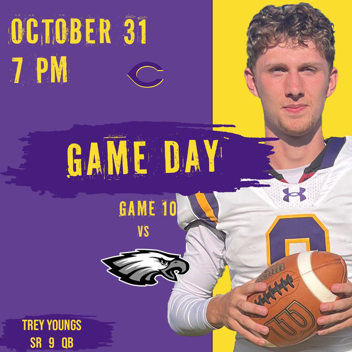 GAME DAY!! Your Wildcats finish the regular season on the road against the Eagles of Northeast!