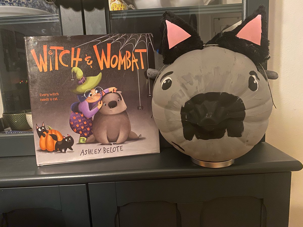 Ashley Belote (@ashleybelote1) on Twitter photo #HappyHalloween to all my fellow #witches, #wizards, & #wombats 🎃
And yes, I am dressing up as Wilma the witch from WITCH & WOMBAT ✨boo!
<a href="/randomhousekids/">Random House Children's Books</a> <a href="/bookendslit/">BookEnds Literary</a> #halloween2024
P.S. Thanks to my friends from Alaska for sending me the pumpkin wombat picture! It rocks! #HappyHalloween to all my fellow #witches, #wizards, & #wombats 🎃
And yes, I am dressing up as Wilma the witch from WITCH & WOMBAT ✨boo!
<a href="/randomhousekids/">Random House Children's Books</a> <a href="/bookendslit/">BookEnds Literary</a> #halloween2024
P.S. Thanks to my friends from Alaska for sending me the pumpkin wombat picture! It rocks!