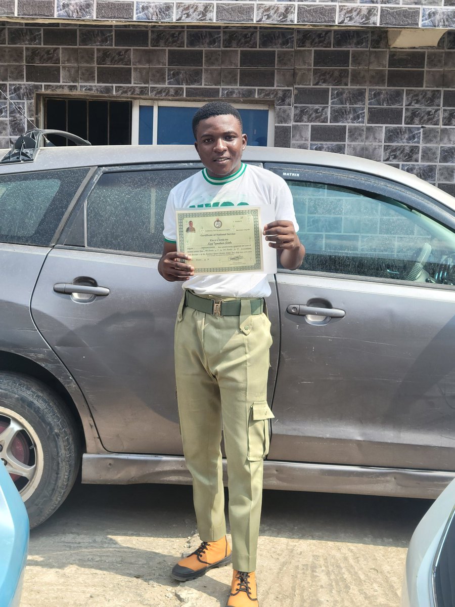 Thank you Lord 🙏🛐
Thank you, NYSC
Thank you, Lagos State 
Thank you, Lagos Island 
Thank you, EKEDC 

❤️