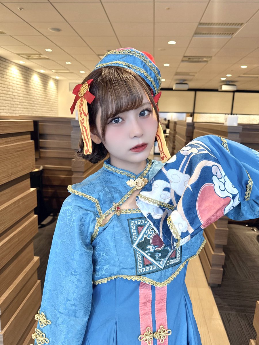 hana_oba's tweet photo. 𝓗𝓐𝓛𝓛𝓞𝓦𝓔𝓔𝓝 ❤︎👻
キョンシーちゃんになりました🌀好？ https://t.co/5c7lz9DxsH